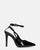 TESSA - pumps with black glassy heels