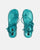 COHILA - aquamarine glassy platform sandals