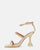 TAHLA - gold sandal heel with gems