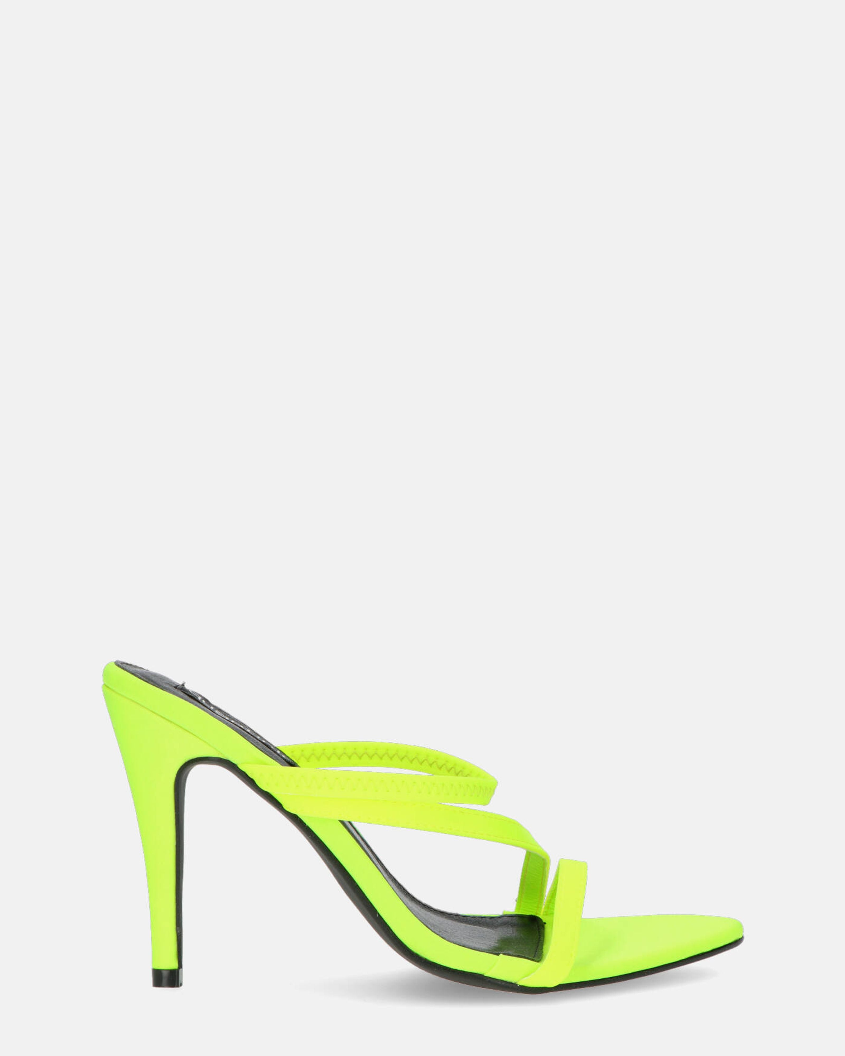 JUDY - yellow stiletto heel